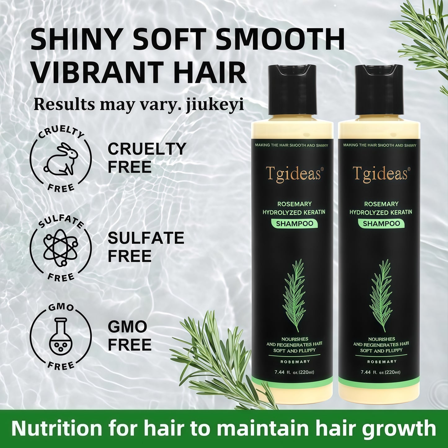 Tgideas Rosemary ShampooHairGrowth & Anti-Dandruff