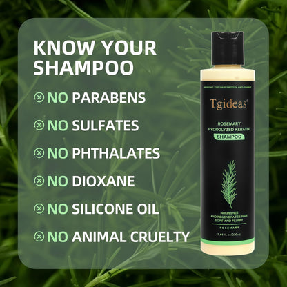 Tgideas Rosemary ShampooHairGrowth & Anti-Dandruff